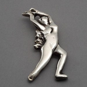 Sterling silver high polish metalwork